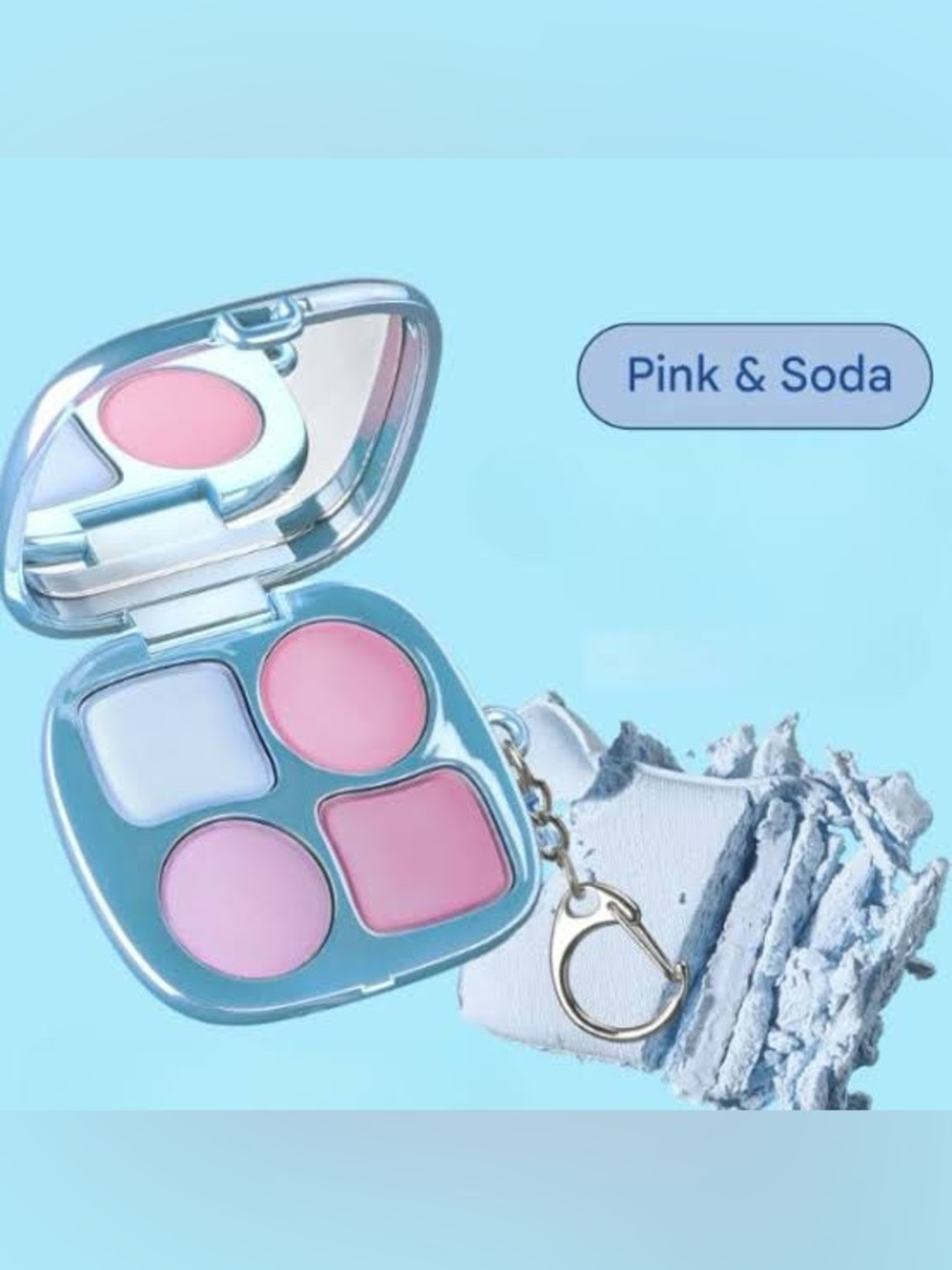 Fwee Pocket Cheek Palette in Pink & Soda (BNIB)